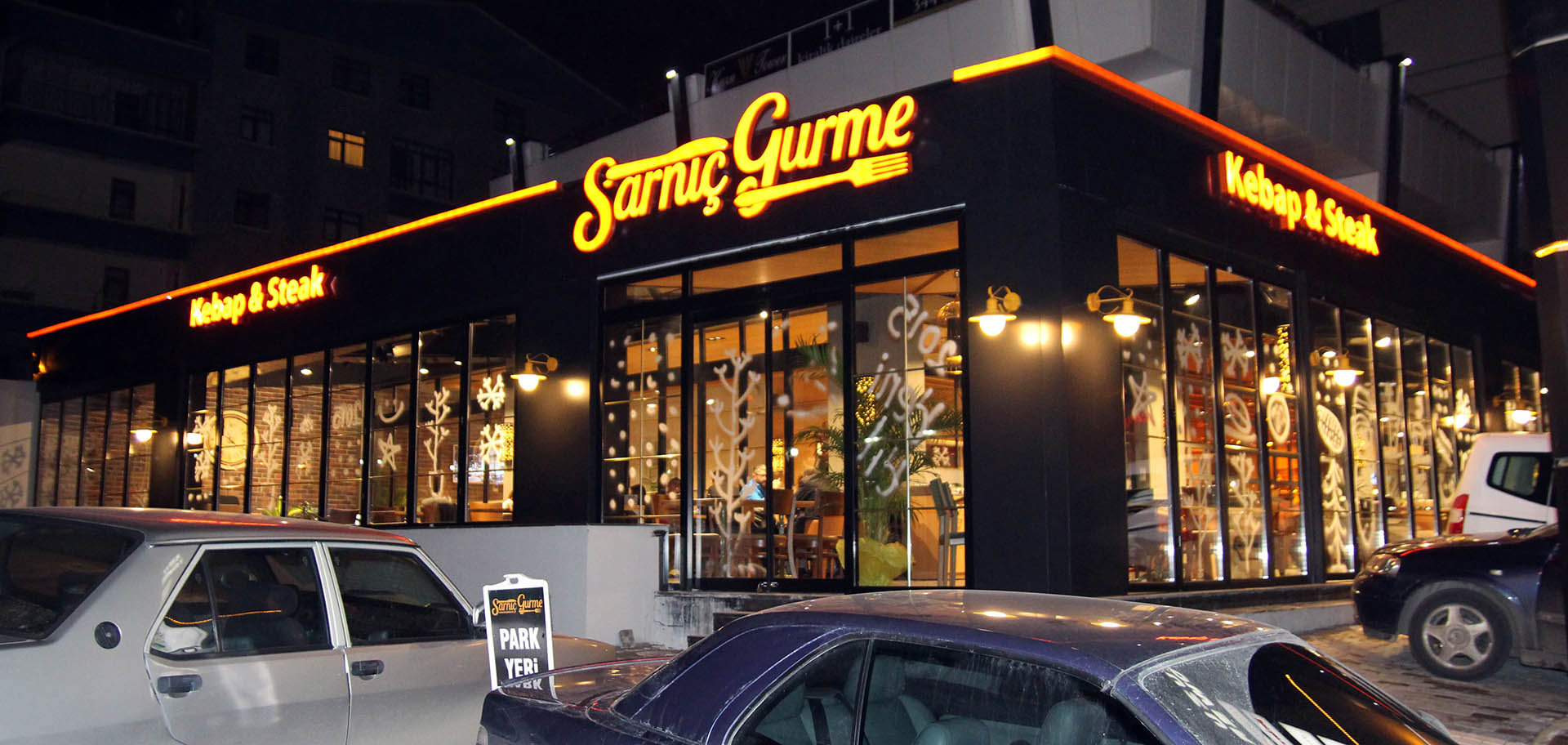 Sarnıç Gurme Tabela ve Cephe Giydirme Projesi